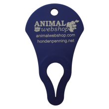 Tick Key tickkey tekenverwijderaar Animalwebshop Hondenpenning.net hetdier.nl blauw