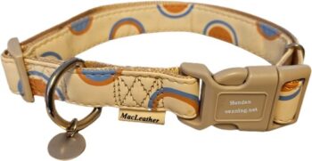 Hondenhalsband MacLeather beige