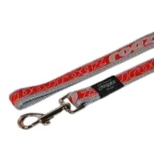 Hondenhalsband of lijn nylon Sport Red