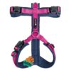Harness Y-Comfort Navy-Fuchsia met magnetische sluiting - Afbeelding 2