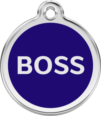 Hondenpenning luxe "Boss"