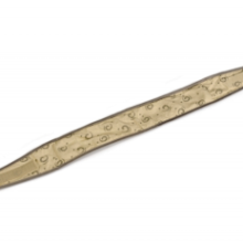 Koelhalsband voor de kleine hondjes verstelbaar, kleur: beige. Maat XS - 20-30 cm