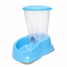 Flamingo voersilo voerbak voor dieren Lichtblauw - 1,5 liter - voerautomaat